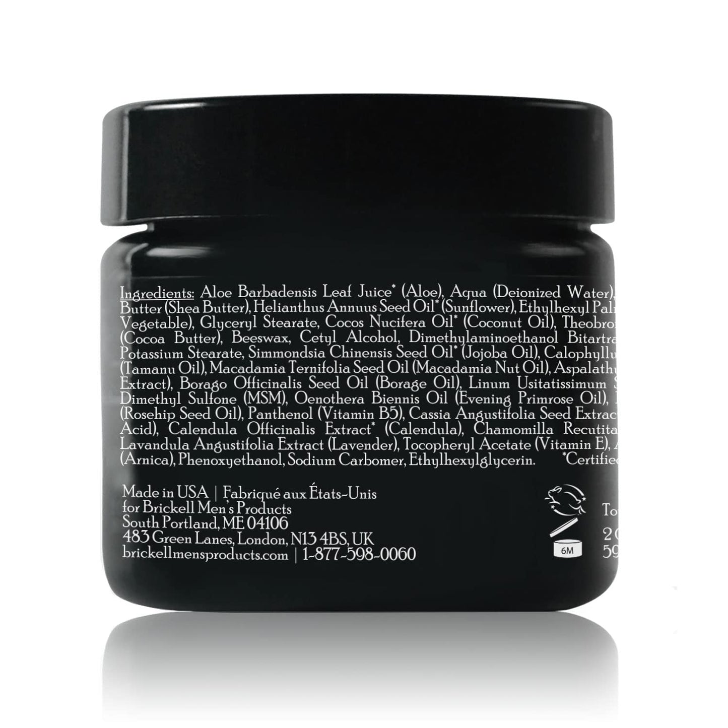 Brickell Men's Revitalizing Anti-Aging Cream For Men, Natural and Organic Anti Wrinkle Night Face Cream To Reduce Fine Lines and Wrinkles, 59 mL, Scented