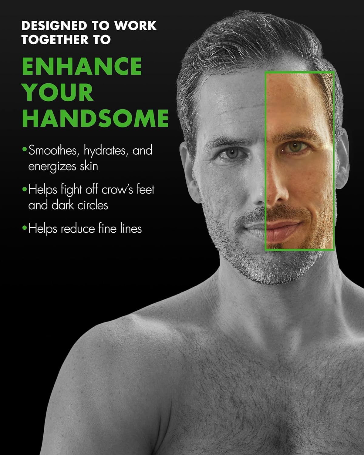 Tiege Hanley Men’s Skin Care System - Level 3 | Mens Anti Aging Routine Product Set: Face Wash, Serum, Day & Night Moisturizer, Exfoliating Scrub & Eye Cream | Tighten & Hydrate Your Best Looking Skin