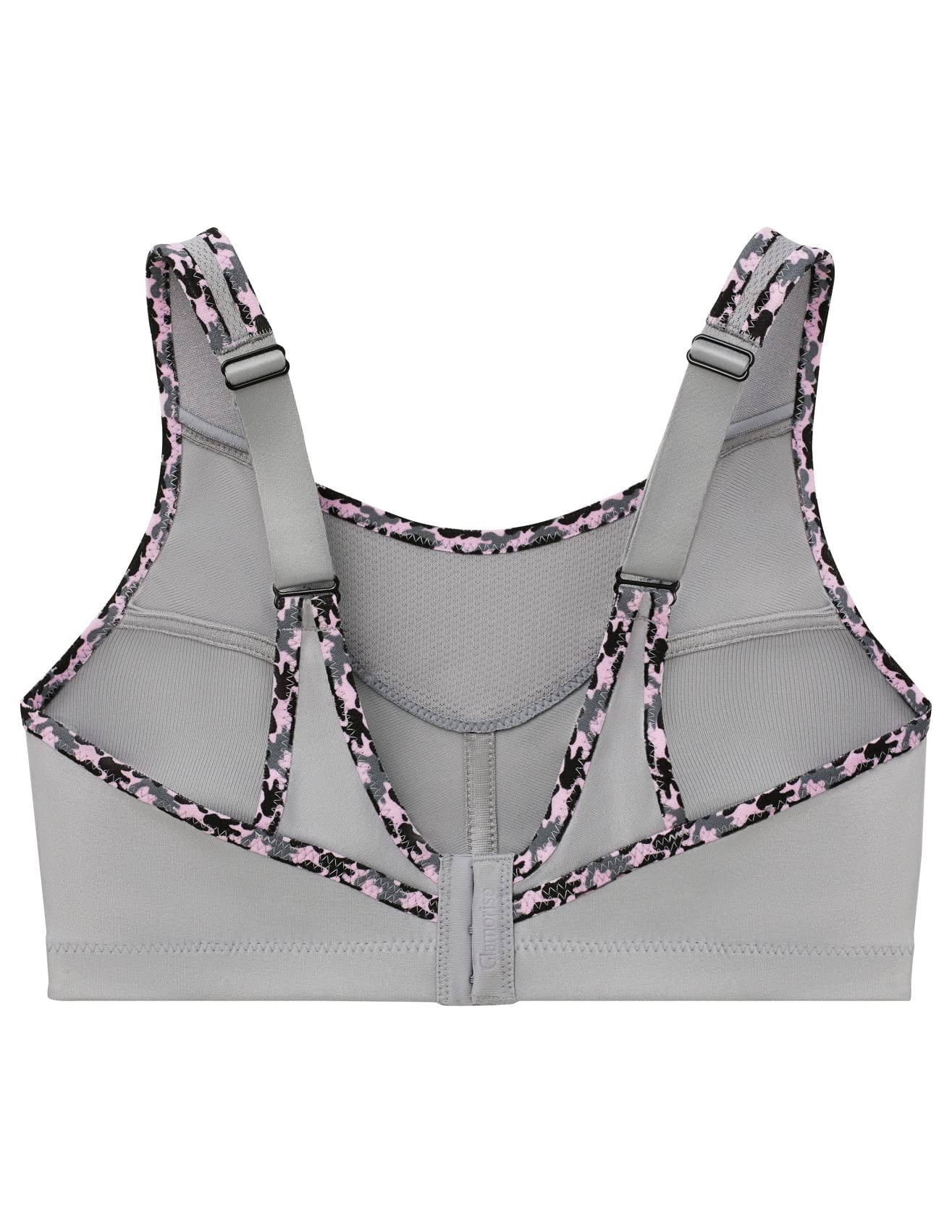 Glamorise Full Figure Plus Size No-Bounce Camisole Sports Bra Wirefree #1066