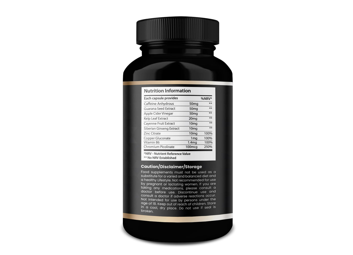 Powerful Fat Burner - Diet Pills for Weight Loss -100% Natural Multi Ingredient Complex - Ultimate Complex - Keto Fat Burner for Men and Women – Energy Boost - Appetite Suprresant - (1 Month)