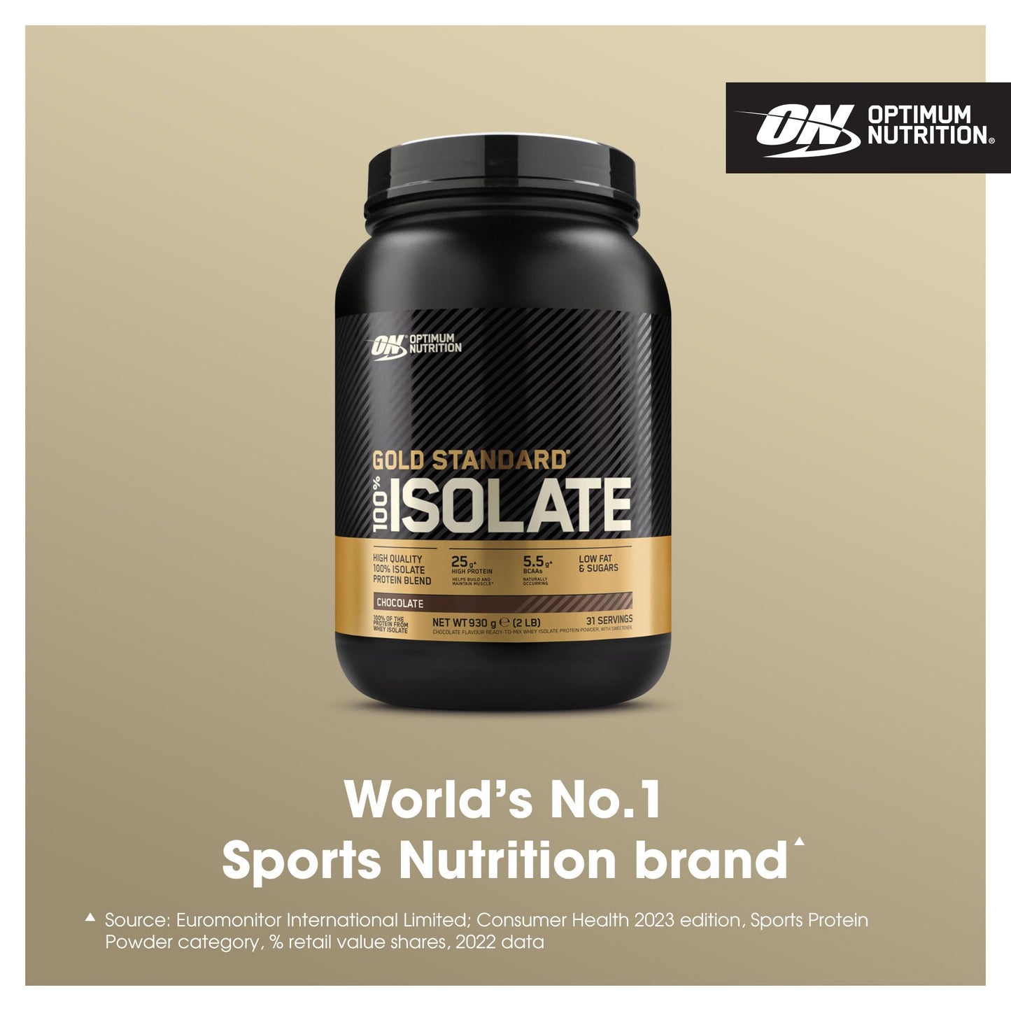 Optimum Nutrition Gold Standard Whey Isolate 930 g – Chocolate | TRYTLION