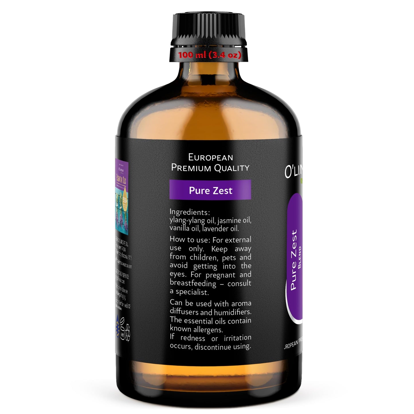 Love Mood Essential Oil Blend 3.3 Fl Oz Aromatherapy Diffuser Romantic Air Freshener Supplies, Desire Mood Boost Candle Making Supplies, Room Essentials Passion Aroma for Oil Diffuser Essential Oils