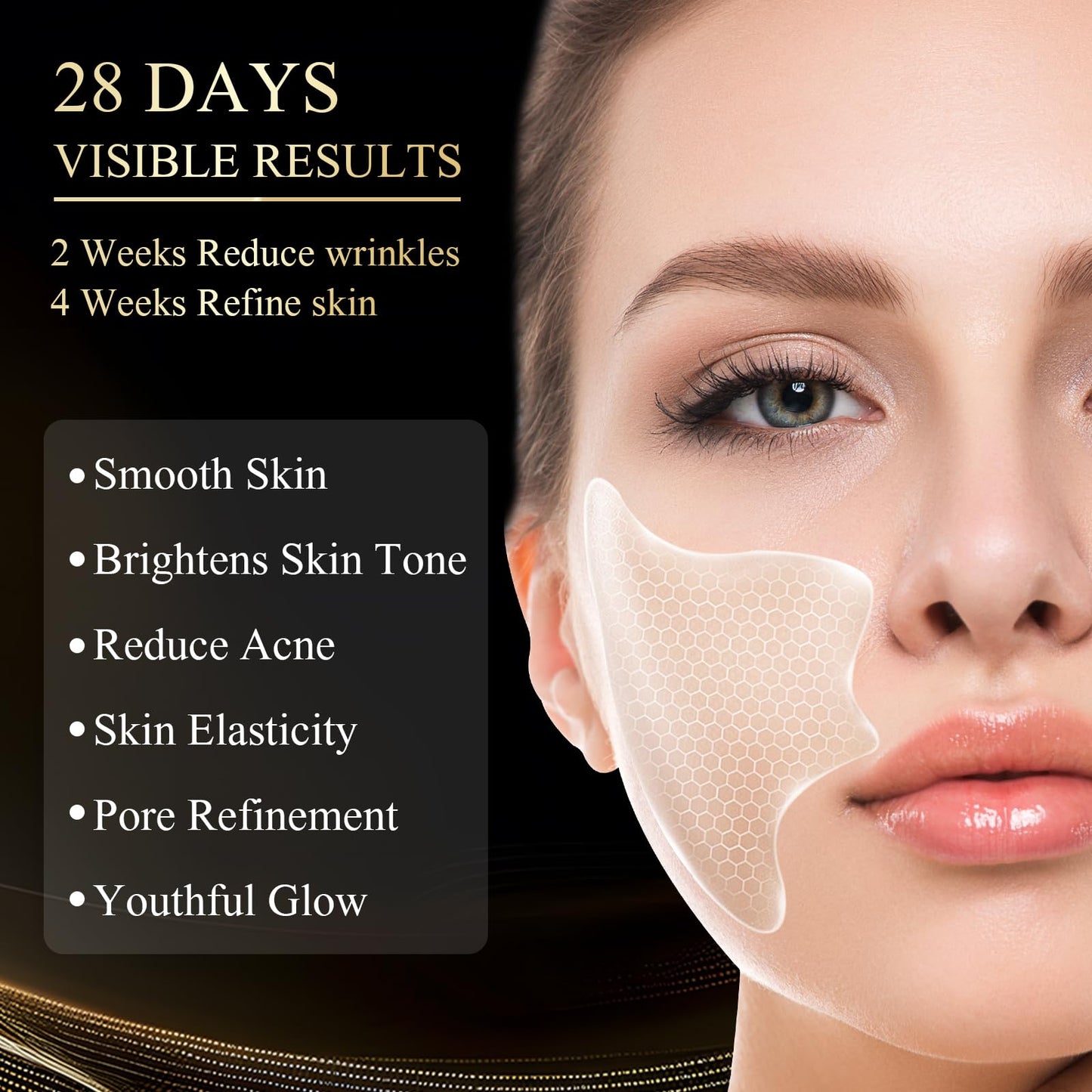 Lovsheme LED Face Mask - FDA Approved Enhance Red Light Therapy Mask for Acne, Wrinkles, and Skin Rejuvenation - Professional Grade Home Skincare - 3 Light Modes & Timing Settings, Eye Protection