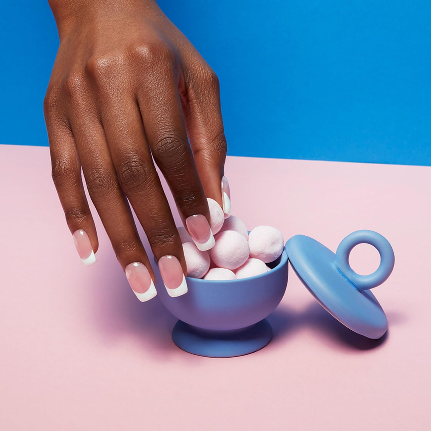 MYGEL by Mylee French Manicure Duo Gel Polish 2x10ml UV/LED Soak-Off Nail Art Manicure Pedicure for Professional, Salon & Home Use - Long Lasting & Easy to Apply