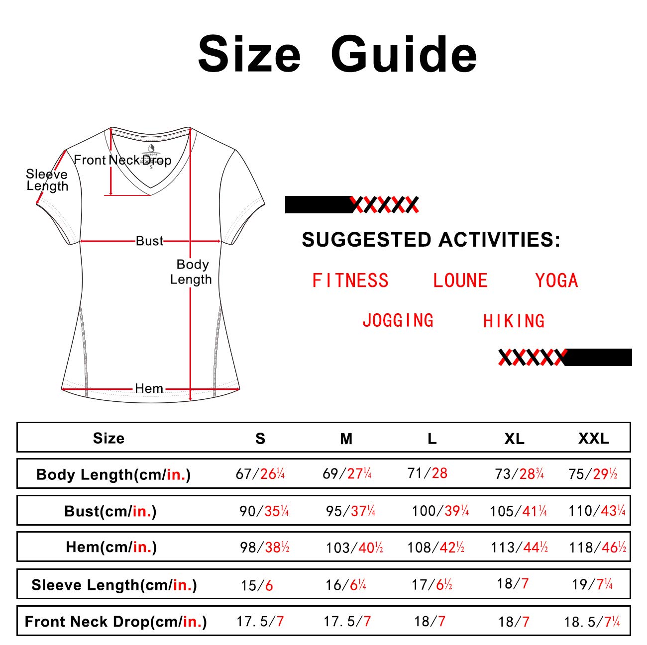 icyzone Women's Sport T-Shirt Yoga Fitness V-Neck Short-Sleeve Tops Workout Running Shirt, 3 Pack (XL, Black/Granite/Blue)