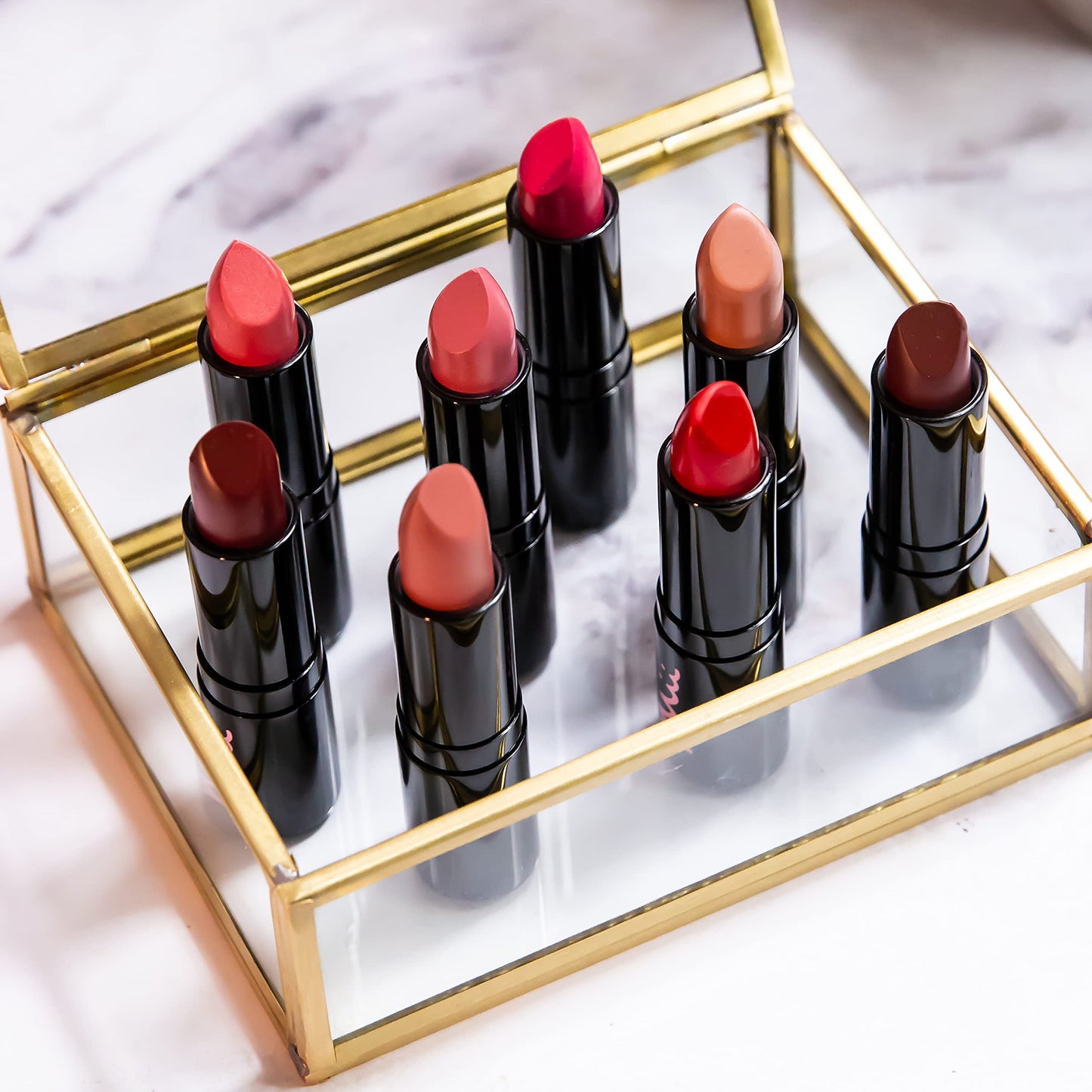 Mii Cosmetics Moisturising Lip Lover - Long Lasting Plump Lipstick - Hush 12