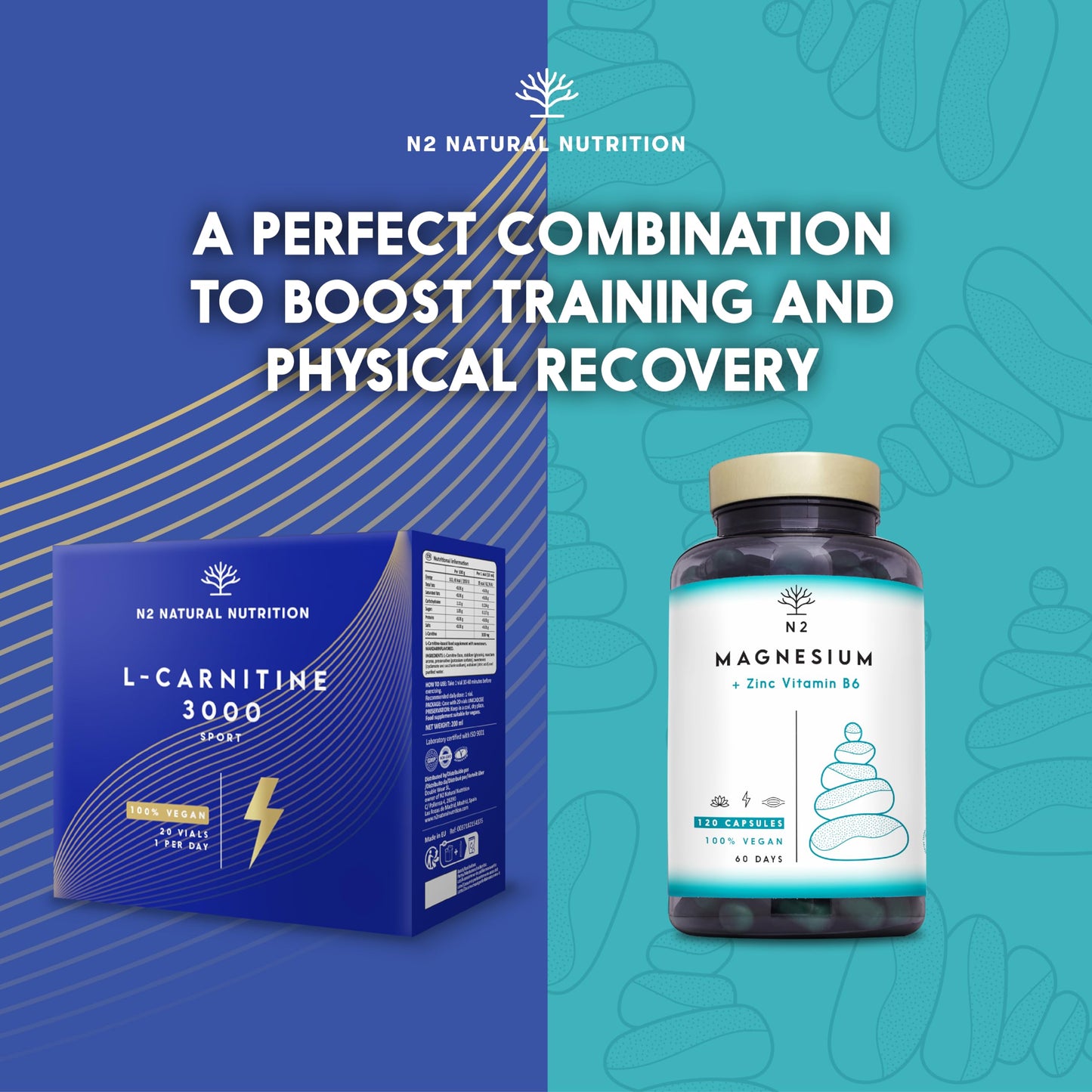 Pure L CARNITINE 3000 Liquid Shots | 40 Easy Opening Vials | Weight Loss, Fat Burner, High Concentration | Fast Absorption for Sports Activities | UK Vegan Certified | N2 Natural Nutrition