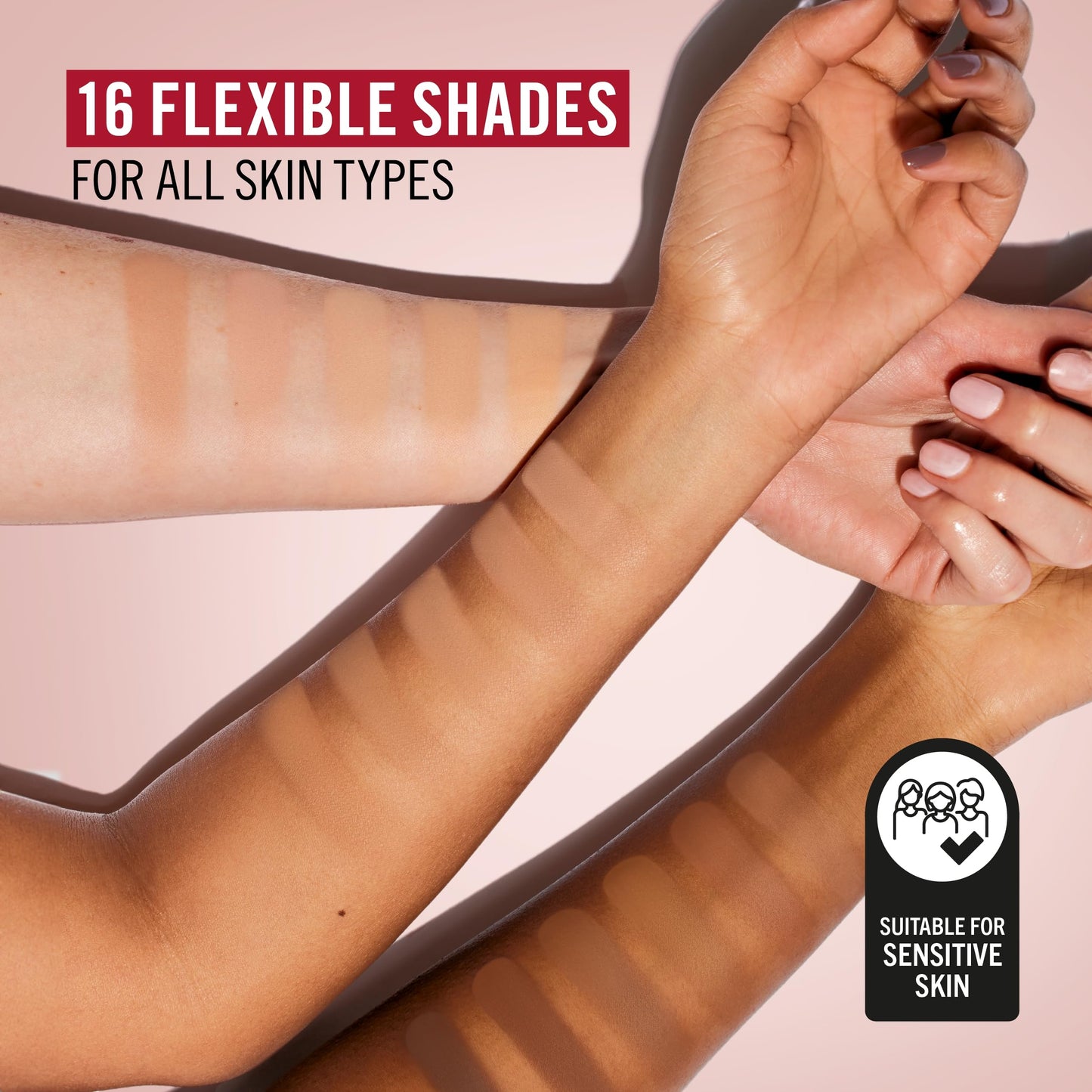 Rimmel Lasting Finish 25 HR Compact Foundation 004 Rose Ivory, Matte Buildable Coverage, Powder-to-Cream, Anti-Pollution Shields, SPF 20, Hyaluronic Acid, Waterproof, Hides Imperfections