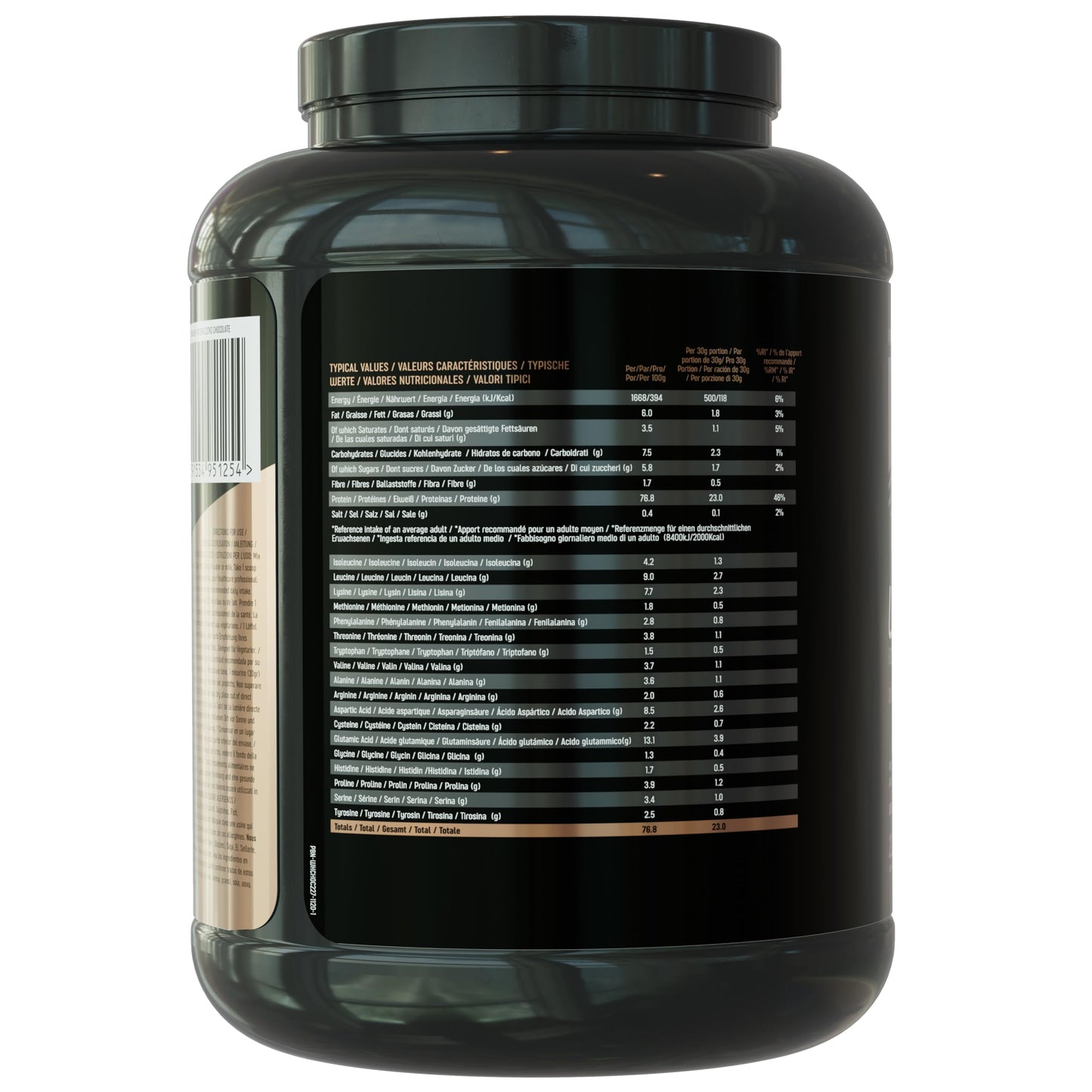 Premium Body Nutrition Whey Protein 2.27kg Chocolate, New Improved Flavour
