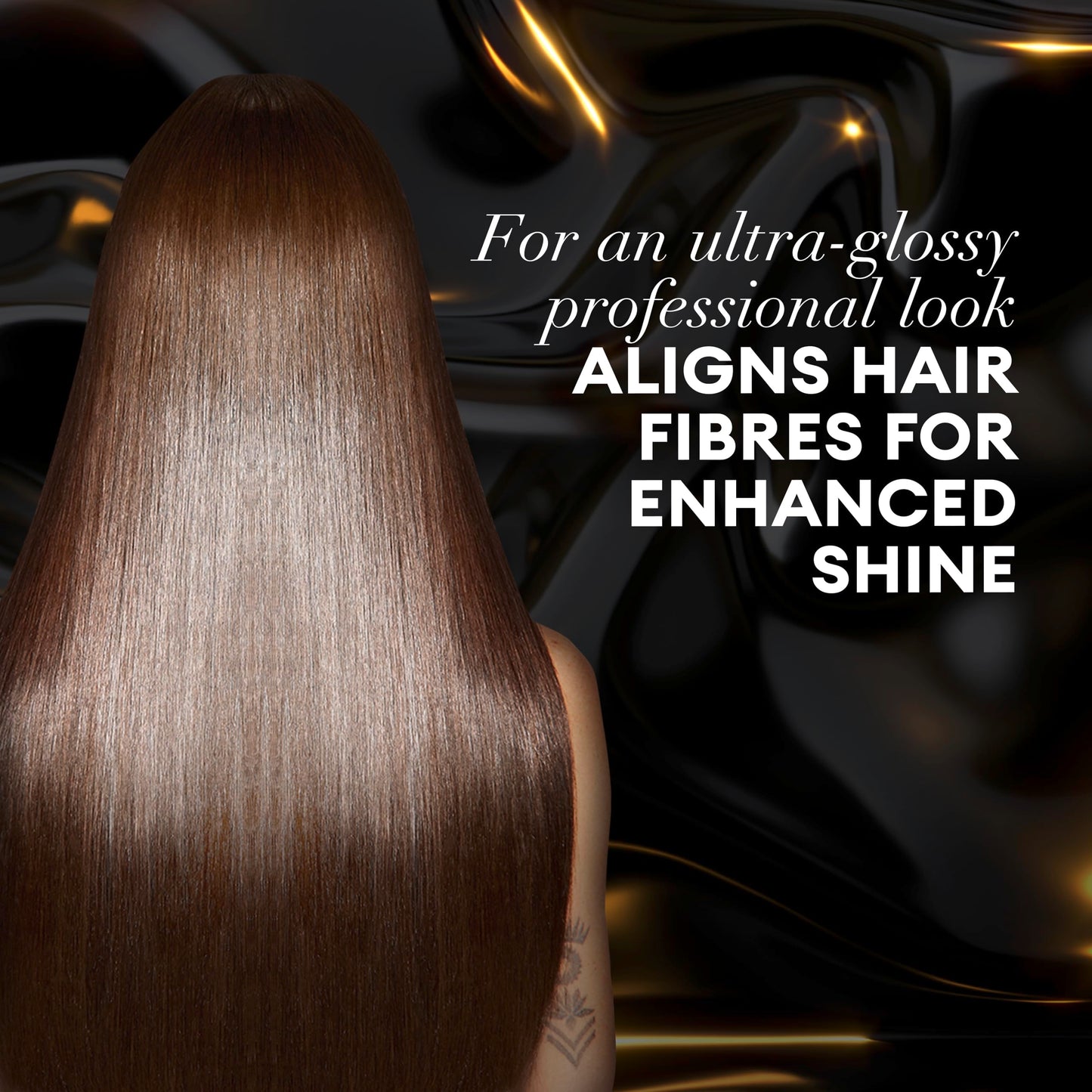 TRESemmé Lamellar Shine Leave-In Cream Hair Serum with patented Lamellar Technology hair treatment for an ultra-glossy salon finish 200 ml