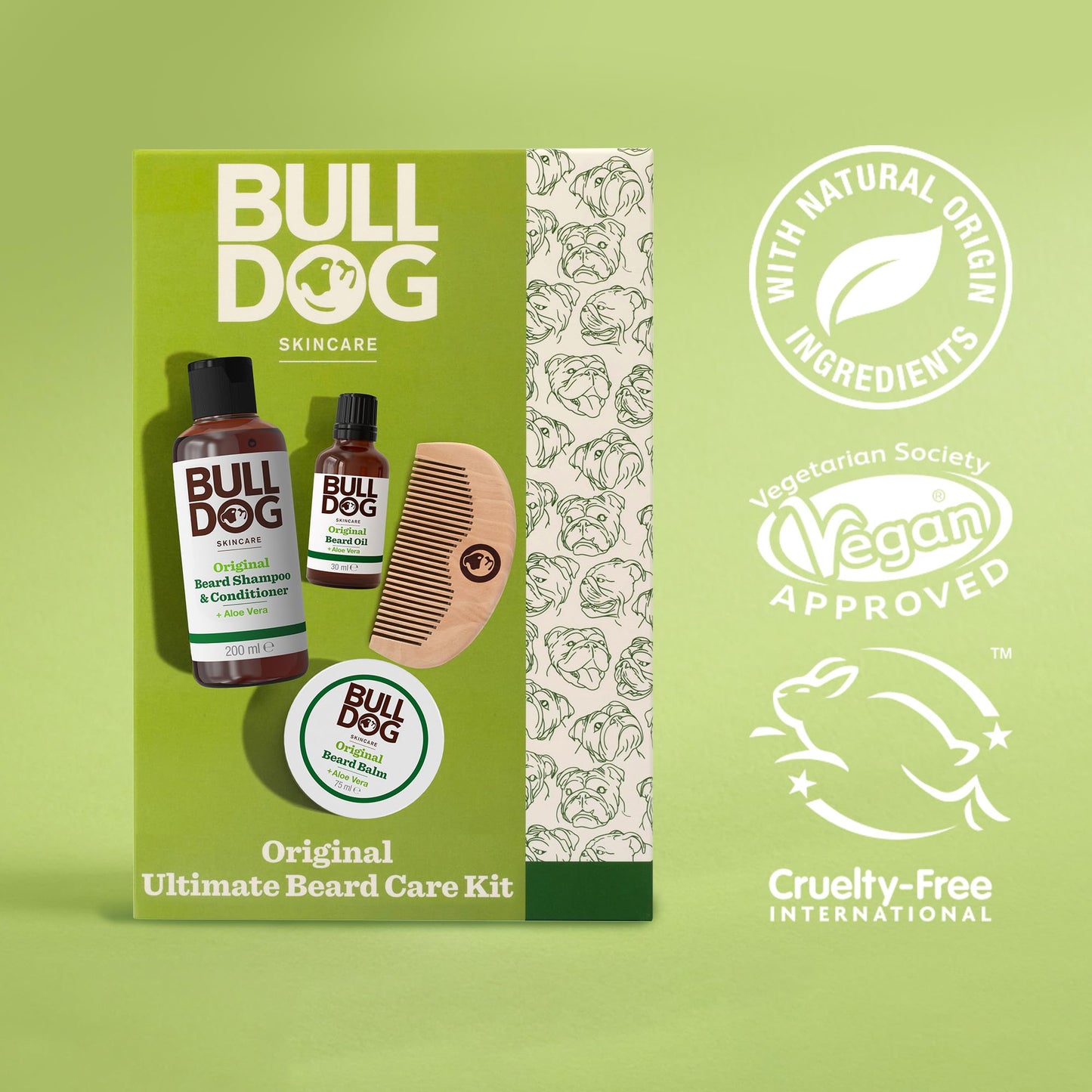 Bulldog Skincare | Men's Gift Set | Original Ultimate Beard Care Kit