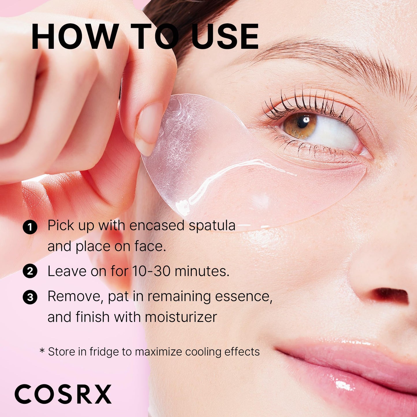 COSRX Peptide Collagen Hydrogel Eye Patches – 60 pcs | TRYTLION
