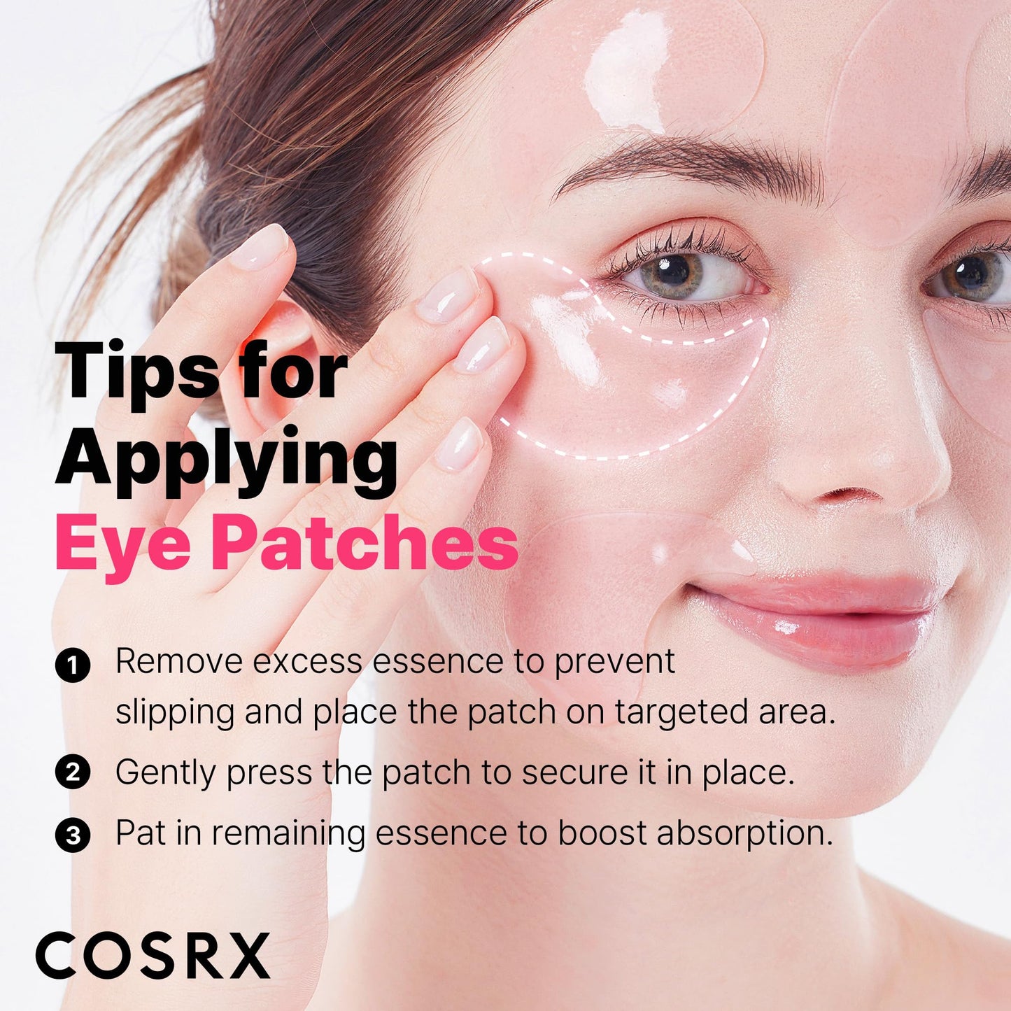 COSRX Peptide Collagen Hydrogel Eye Patches – 60 pcs | TRYTLION
