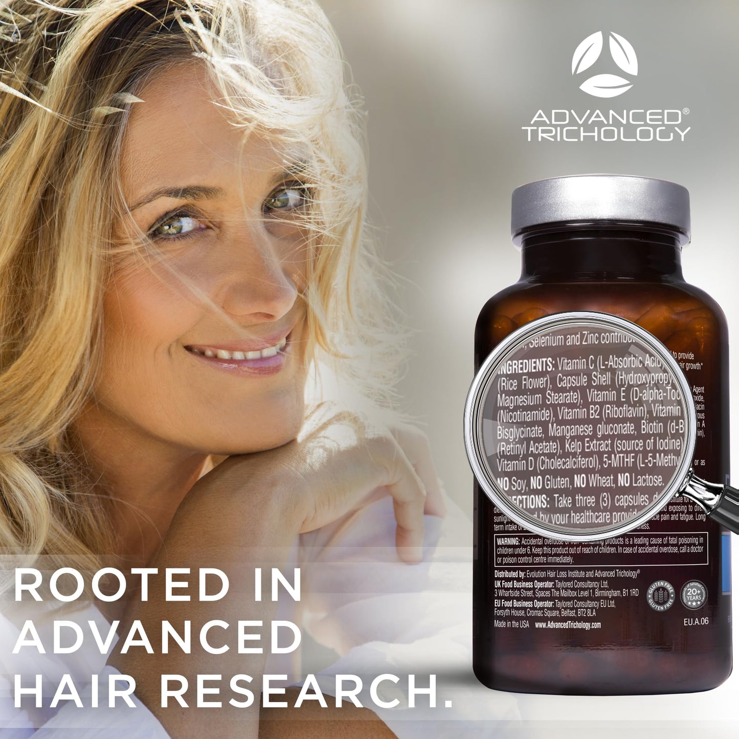 Advanced Trichology FoliGROWTH Hair Supplement – Designed to Provide Essential Vitamins and Minerals for Hair and Scalp Health