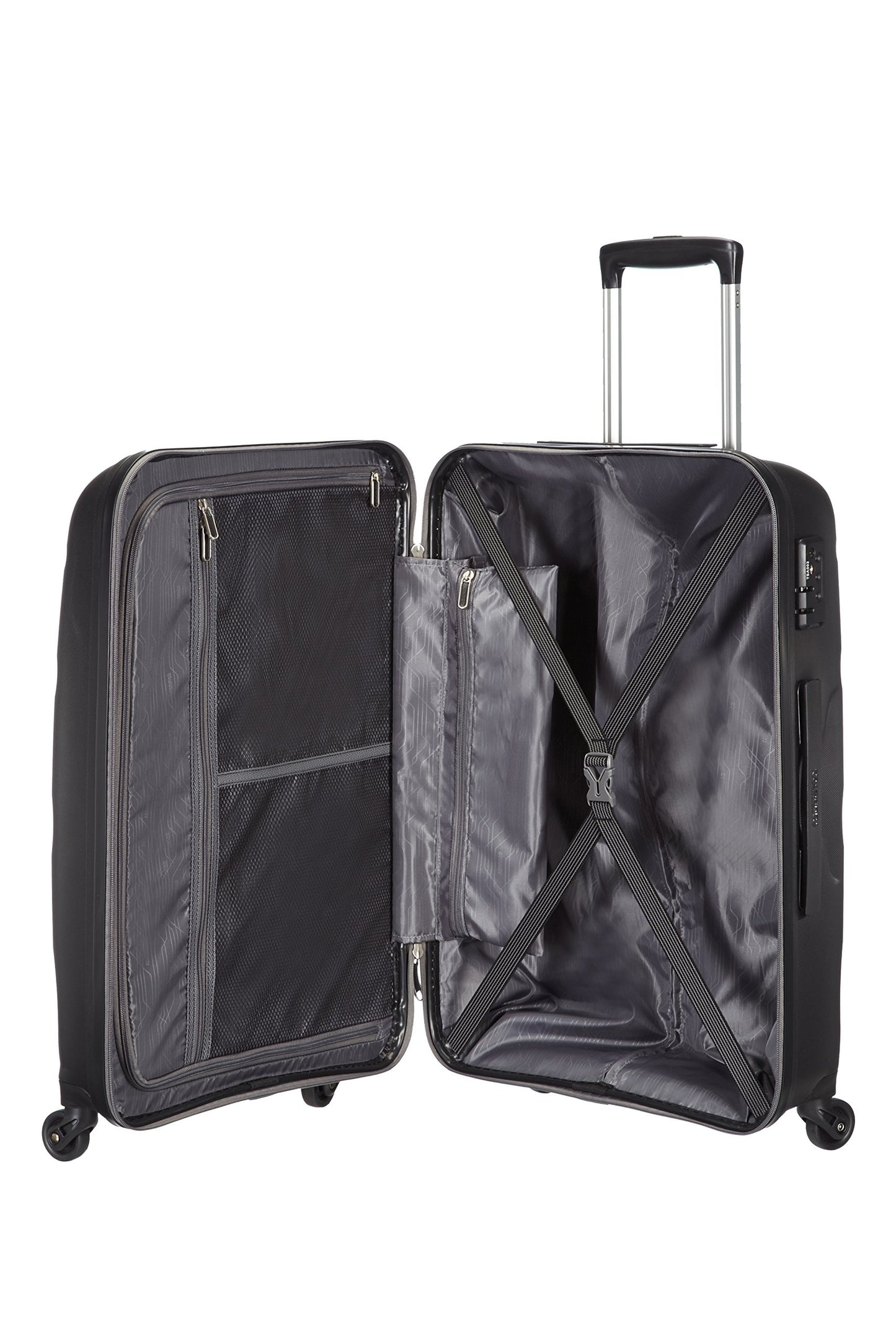 AMERICAN TOURISTER Bon AIR - Spinner L, Suitcase, 75 cm, 91L, Black (Black)