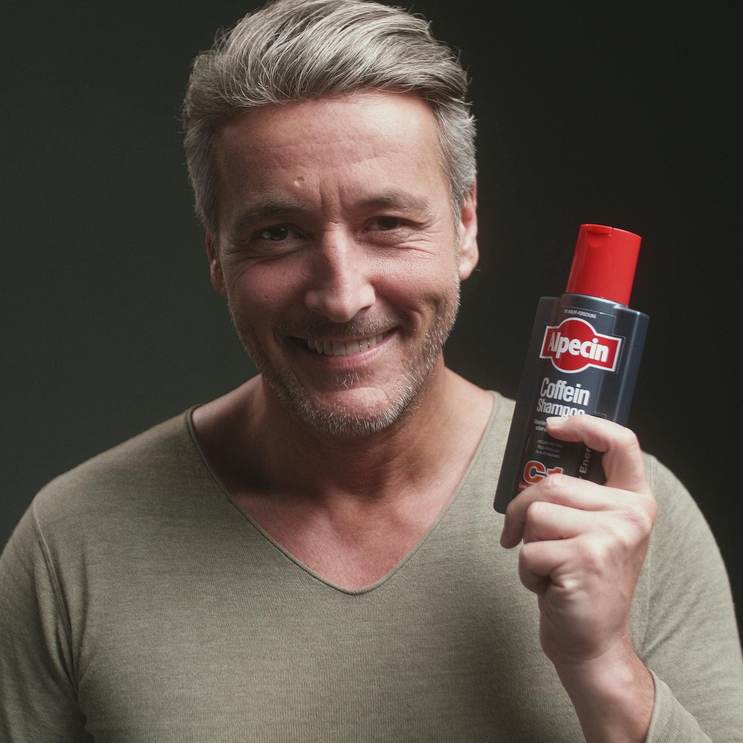 Alpecin Caffeine Shampoo C1 2x 375ml | Shampoo for Stronger and Thicker Hair | Natural Hair Growth Shampoo for Men | Made in Germany