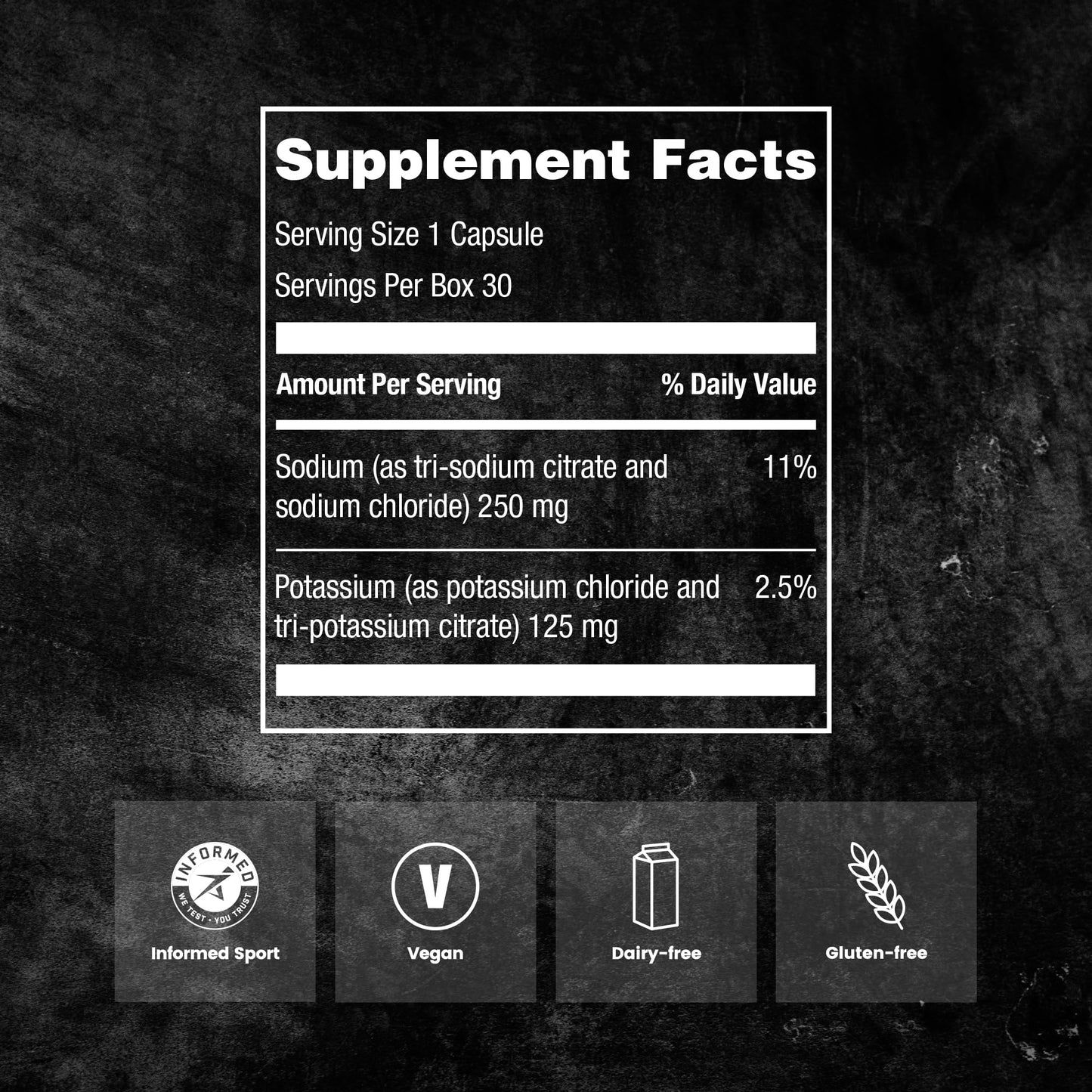 Precision Hydration Electrolyte Capsules - 15 Blister Packed (Waterproof) / Salt Capsules - Combat Cramp - No Artificial Ingredients, Digestion-Friendly Formula - Gluten Free, Vegan Friendly (1-Pack)