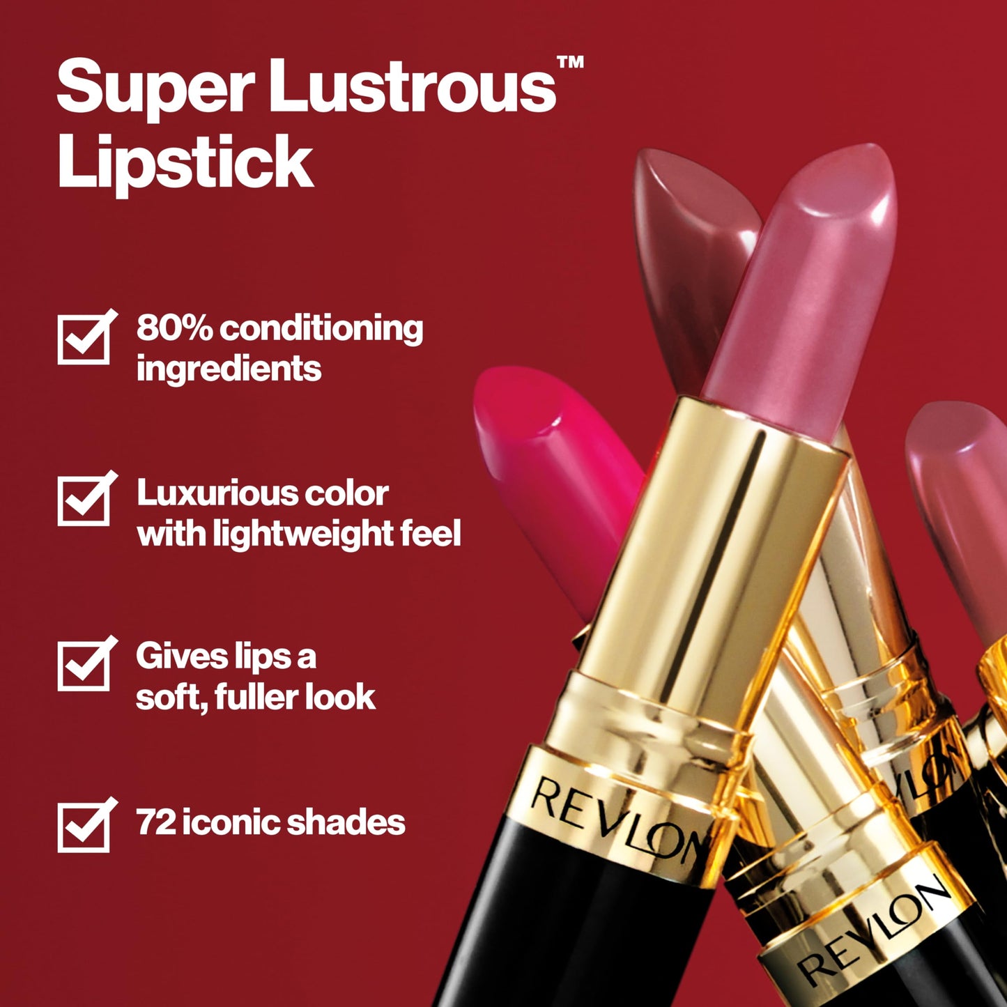 Super Lustrous Lipstick by Revlon 477 Black Cherry