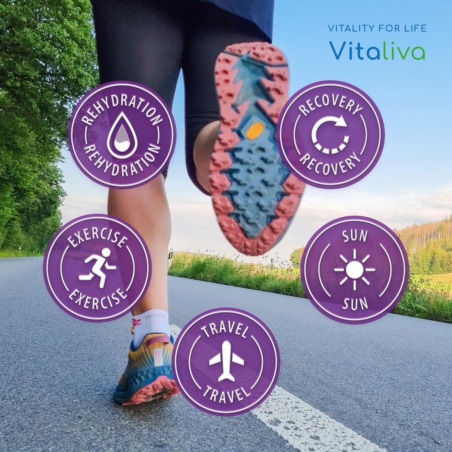 Hydro Boost - Electrolyte Rehydration with Essential Vitamins | Blackcurrant Flavour | Sugar-Free & Suitable for Vegetarians | Twin Pack Deal (2 Packs of 20)