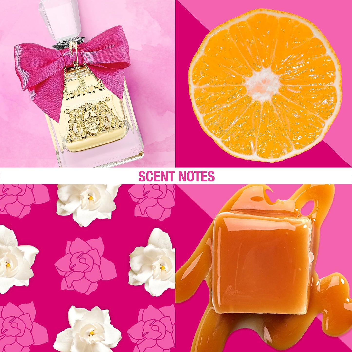 Juicy Couture VIVA LA JUICY 100ml Eau de Parfum, 3-piece Fragrance Gift Set, floral gourmand perfume, luxury fragrance gifting for Women