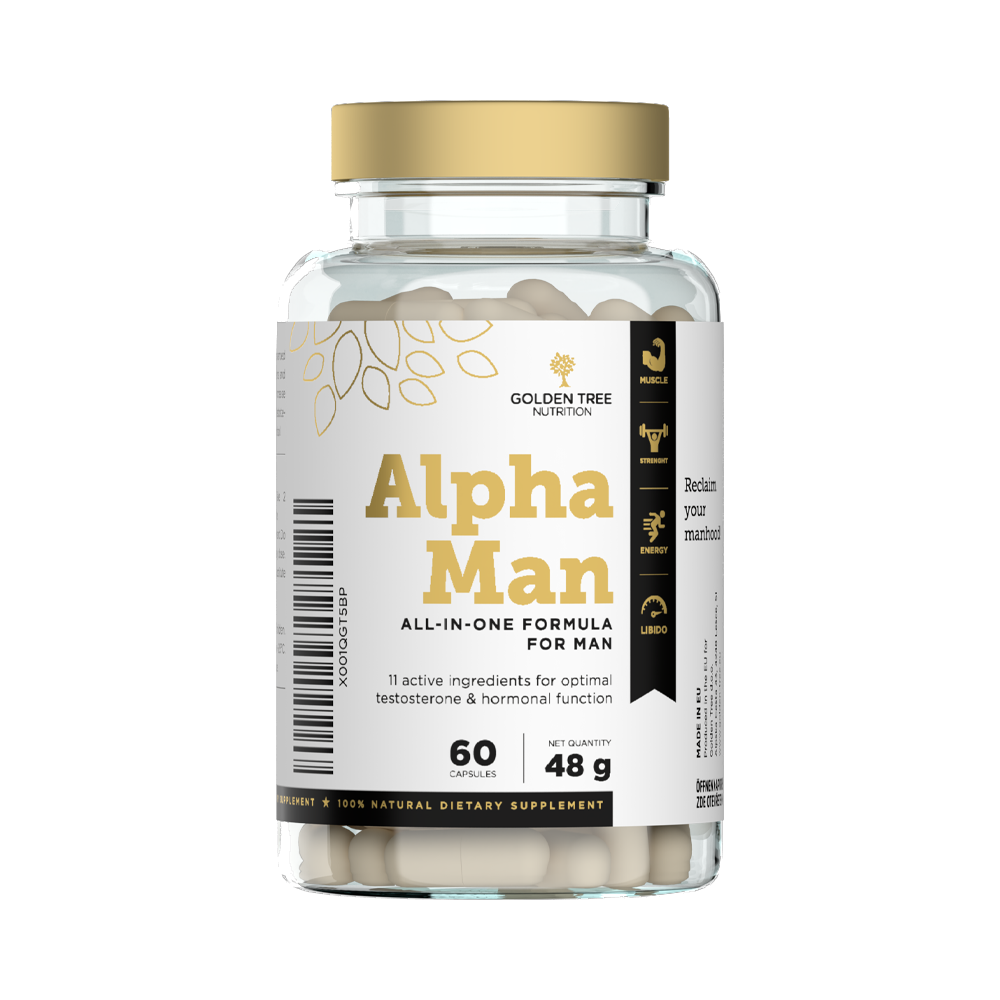 Alpha Man by Golden Tree | Natural Solution for Boosting Testosterone