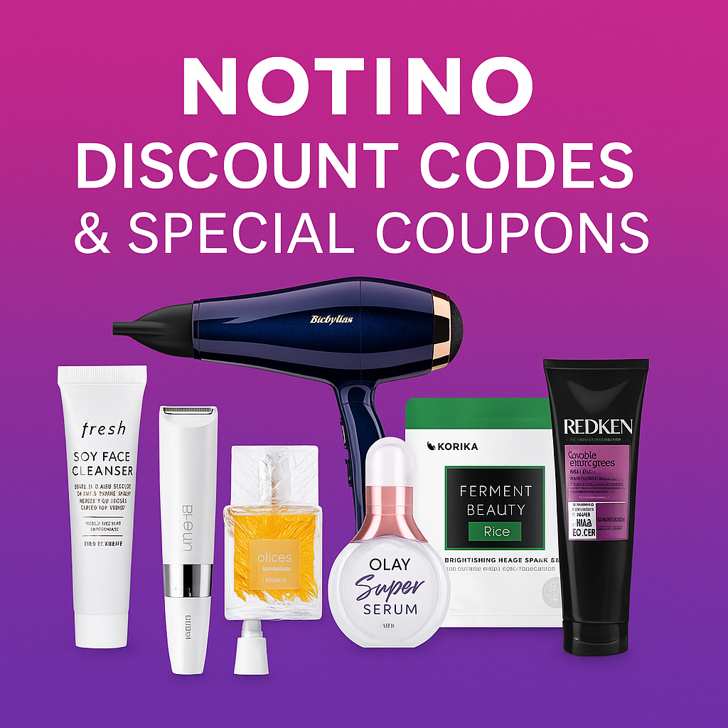 NOTINO Discount Codes & Special Coupons – Save on Premium Beauty