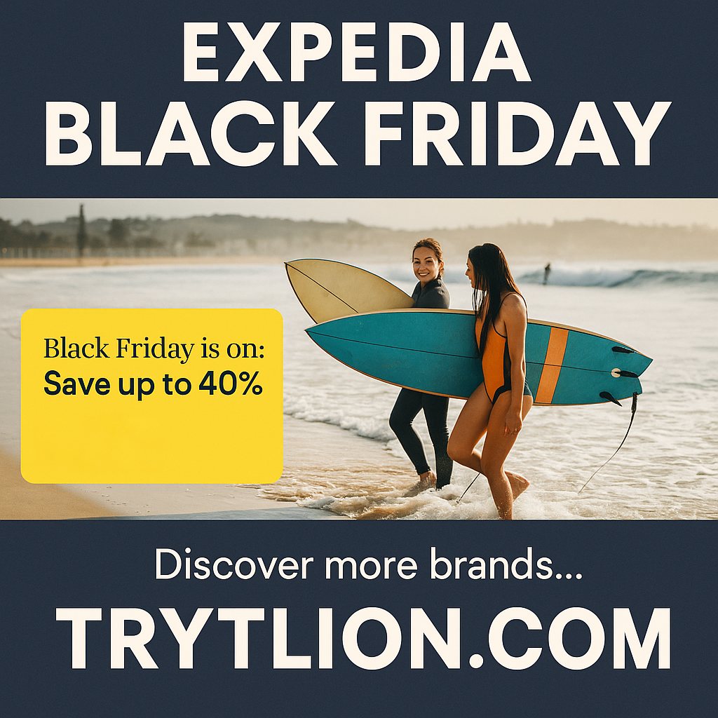Expedia Black Friday – Save up to 40% on Travel Deals