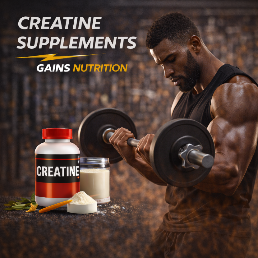 Creatine Supplements – Gains Nutrition