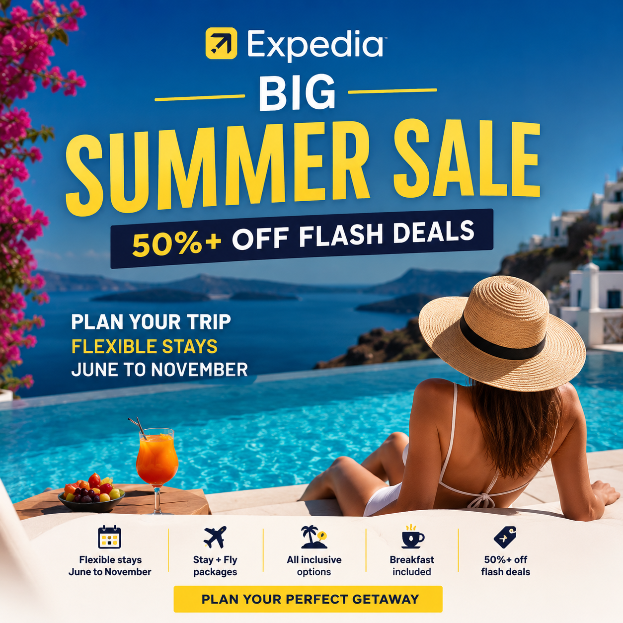 Expedia Big Summer Sale – 50%+ Off Flash Deals