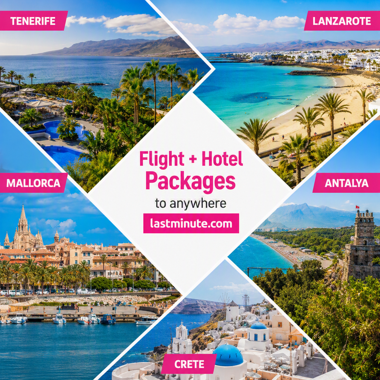 Flight + Hotel Packages to Anywhere | lastminute.com