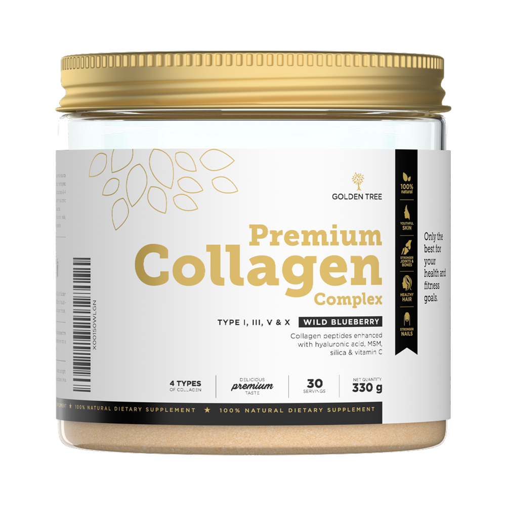 Premium Collagen Complex by Golden Tree | For Healthy Skin & Hair