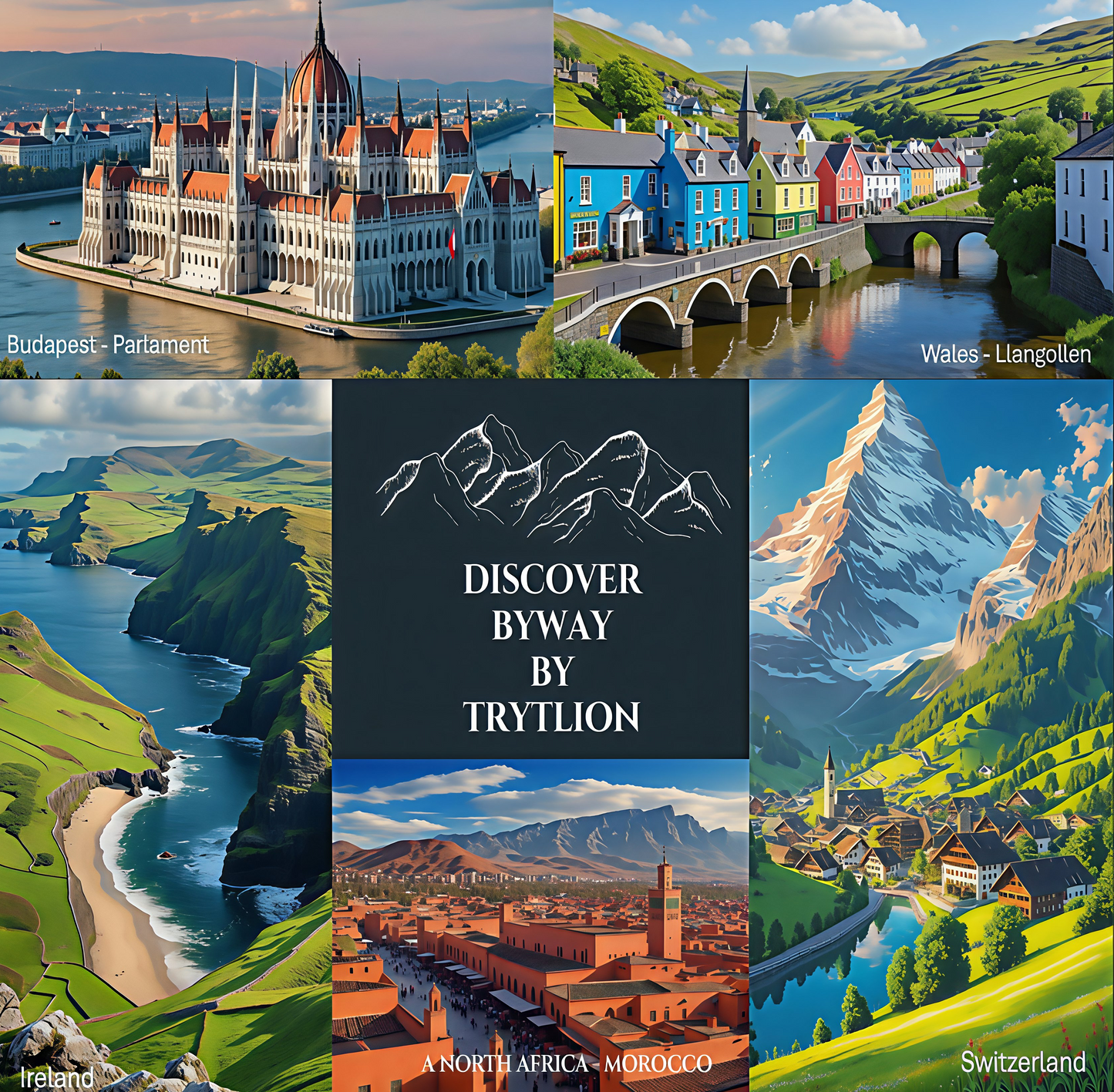 Discover Byway – Sustainable Flight-Free Travel Collection | Book via TRYTLION