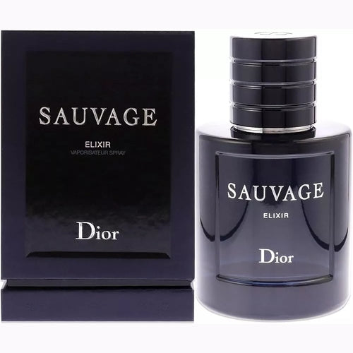 Sauvage Elixir Cologne for Men - Eau de Parfum Spray 2.0 oz
