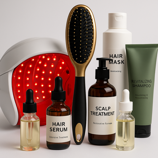 Hair Regeneration Essentials – Red Light Therapy & Premium Hair Care