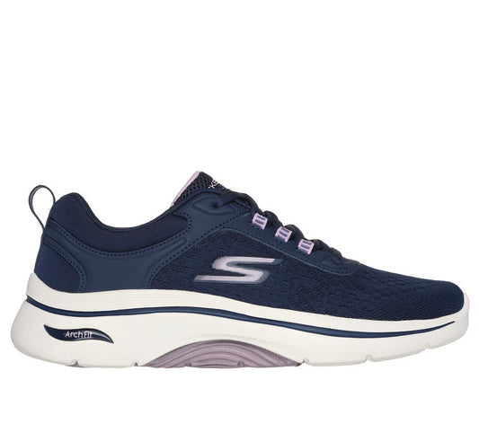 Skechers GO WALK Arch Fit 2.0 – Balin (Navy/Lavender)