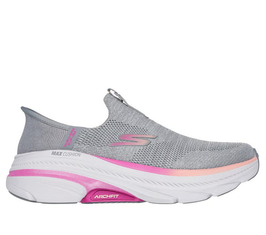 Skechers Slip-ins: Max Cushioning Arch Fit 2.0 – Cambridge (Gray/Pink)