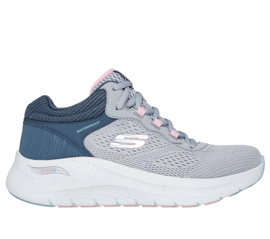 Skechers Waterproof: Arch Fit 2.0 – Rainy Days (Gray/Multi)