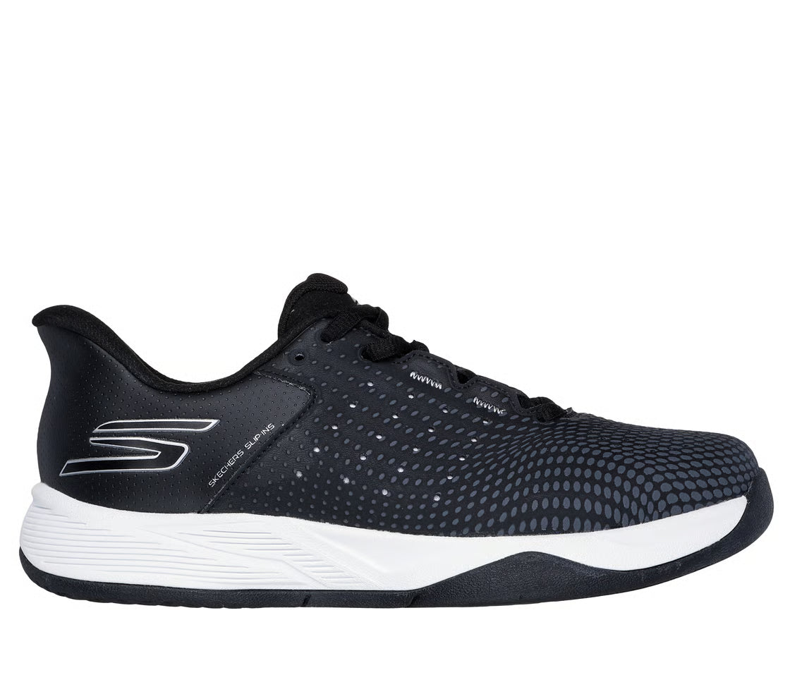 Skechers Slip-ins Relaxed Fit: Viper Court Reload (Black/White)