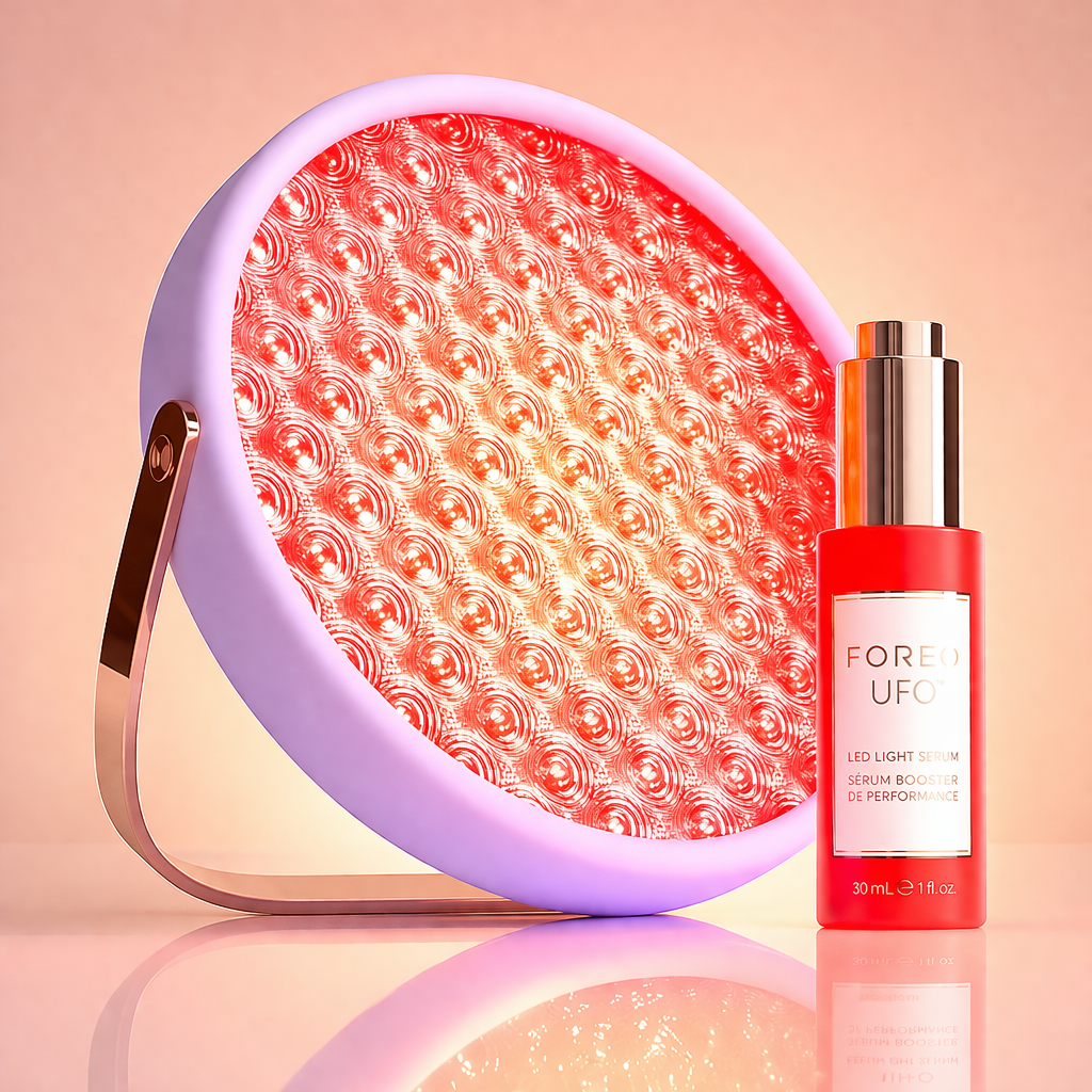 FOREO UFO™ Advanced LED Lighthouse Panel + LED Serum Bundle