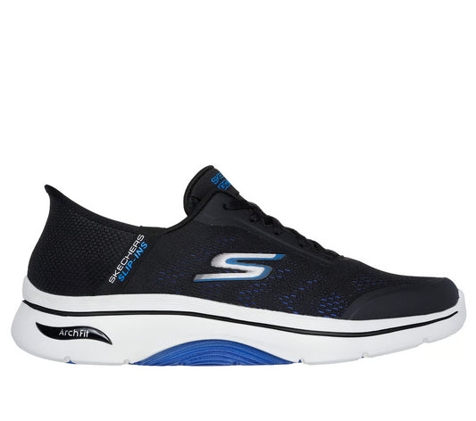 Skechers Slip-ins: GO WALK Arch Fit 2.0 – Simplicity 2.5 (Black / Blue)