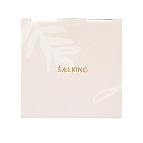 SALKING Essential Oil Diffuser, 100ml Small Aromatherapy Ultrasonic Cool Mist Humidifier with Warm White Lights, Auto Shut-Off Function, for Office Home
