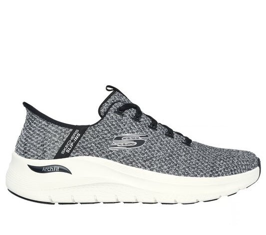 Skechers Slip-ins Arch Fit 2.0 – Look Ahead (Black/White)