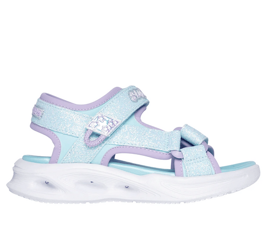 S-Lights: Sola Glow Sandal (Light Blue / Lavender)
