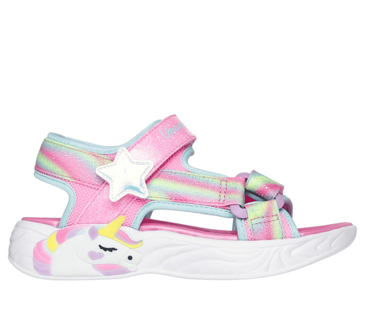 Unicorn Dreams Sandal – Dreamy Unicorns (Pink / Multi)