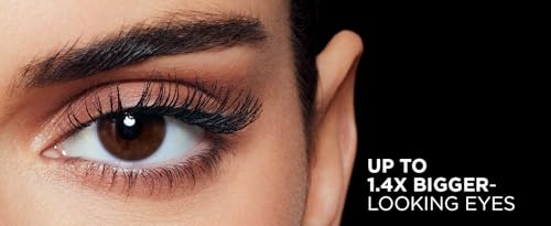 L'Oreal Paris Volumising Mascara, For Intense Volume and a Fanned Out Effect, 1.4x Bigger Looking Eyes, Clump-free Formula, Suitable for Sensitive Eyes, Volume Million Lashes Panorama