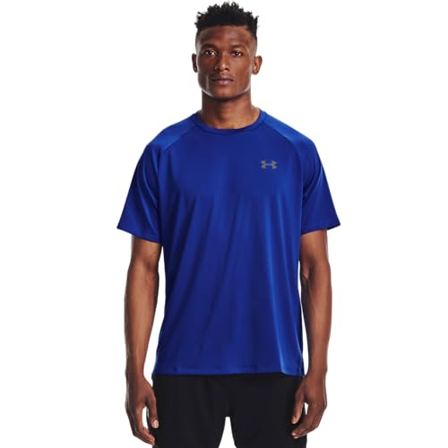 Under Armour Men Tech 2. Shortsleeve, Light and Breathable Sports T-Shirt, Gym Clothes, Wicks Away Sweat & Dries Very Fast