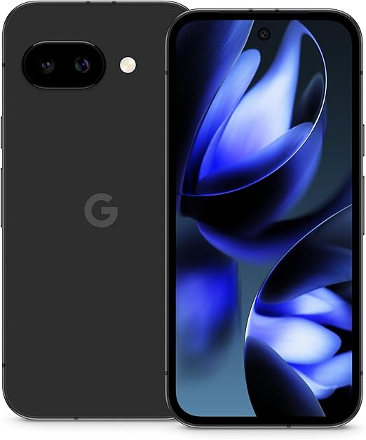 Google Pixel 9a Unlocked Smartphone – AI Camera, All-Day Battery, 128GB (Obsidian)