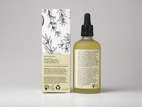 Hair Growth Oil 100% Natural Hair Oil with Caffeine, Biotin, Castor Oil, Argan Oil, Coconut Oil, and Rosemary Oil Effective Thickening Mask & Hair Loss Treatment