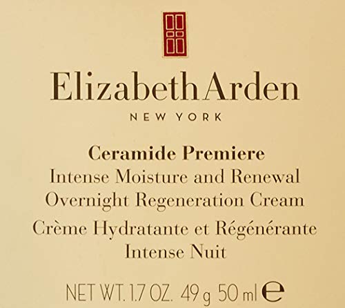 Elizabeth Arden Ceramide Premiere Intense Moisturizer and Renewal Overnight Regeneration Cream, 50ml