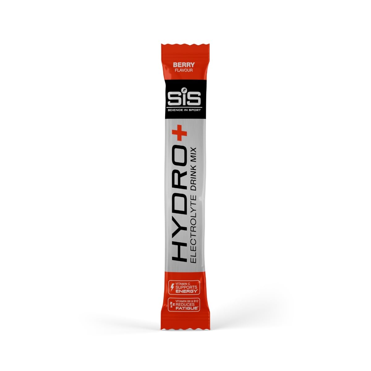 Science in Sport Hydro+ Electrolytes Powder Sachets with 5 Essential Electrolytes and Added Vitamins C, B6, and B12 for Hydration Drink | Berry, Pack of 20 Sachets